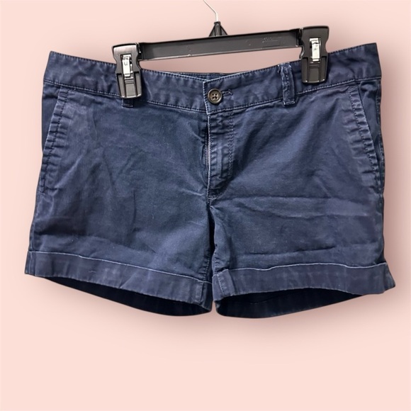 Banana Republic Pants - Banana Republic | City Chino Shorts | Size 4P Navy Blue